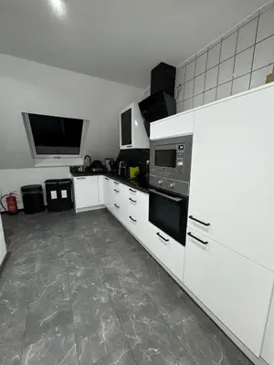 Küche/Küchenzeile in der Unterkunft Ays-SPA, Whirlpool & Sauna