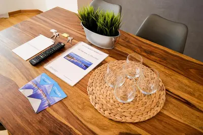 Getränke in der Unterkunft Centerapartments Tonhallenstraße