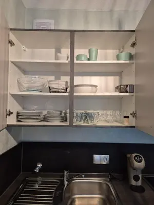 Küche/Küchenzeile in der Unterkunft Studio Apartment