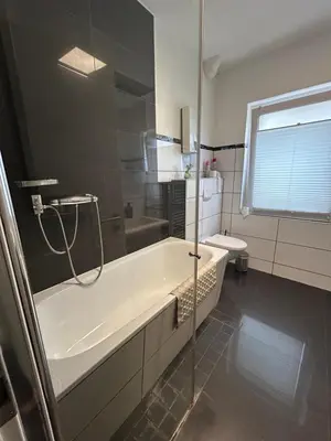 Ein Badezimmer in der Unterkunft Ferienwohnung Gladbeck