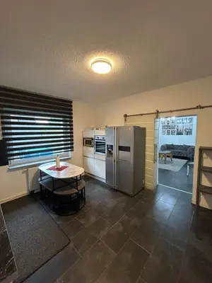 Küche/Küchenzeile in der Unterkunft Ferienwohnung Gladbeck