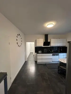 Küche/Küchenzeile in der Unterkunft Ferienwohnung Gladbeck