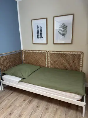 Ein Bett oder Betten in einem Zimmer der Unterkunft Zentral & stilvoll wohnen