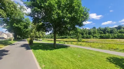 Naturlandschaft in der Nähe der Ferienwohnung