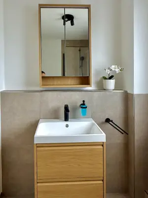 Grundriss der Unterkunft Neu renoviertes Apartment mit 2 Schlafzimmern, Küche & Waschtrockner nahe Zentrum Borken