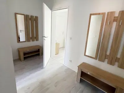 Ein Badezimmer in der Unterkunft Modern Central Apartment in Duisburg