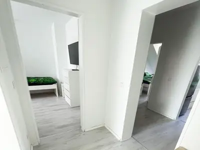 TV/Unterhaltungsangebot in der Unterkunft Modern Central Apartment in Duisburg