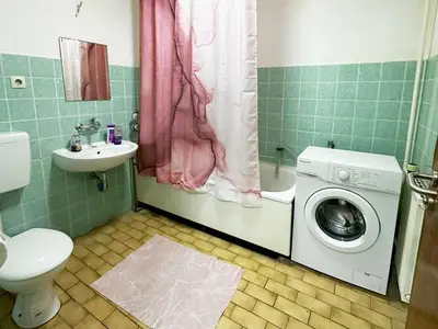 Ein Badezimmer in der Unterkunft City View Apartment in Duisburg