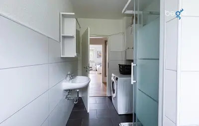 Ein Badezimmer in der Unterkunft BEGE APARTMENTS UrbanWork