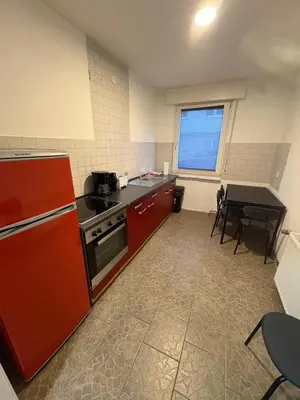 Küche/Küchenzeile in der Unterkunft H&H Apartments