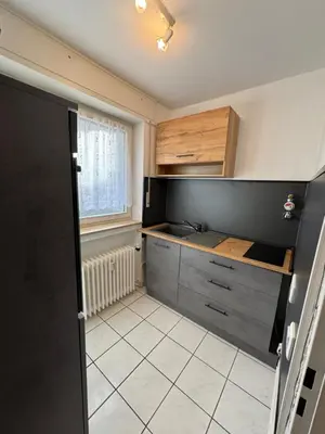 Küche/Küchenzeile in der Unterkunft Wohlfühlen bei Tobi