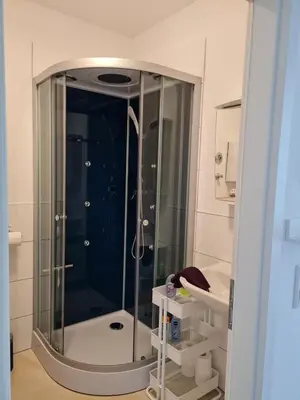 Ein Badezimmer in der Unterkunft HagenStay Eilpe 4