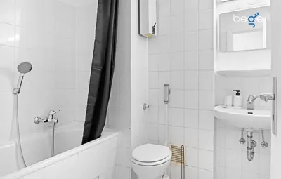 Ein Badezimmer in der Unterkunft BEGE APARTMENTS WorkWell