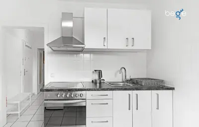 Küche/Küchenzeile in der Unterkunft BEGE APARTMENTS WorkWell