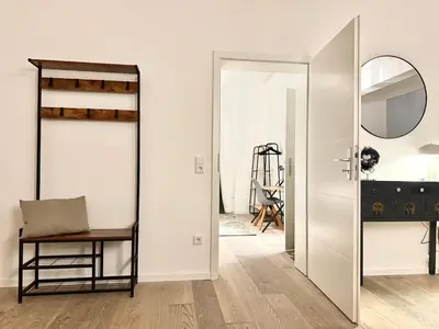 Grundriss der Unterkunft Loft I 3 Min bis Hbf I Netflix I Boxspring Betten