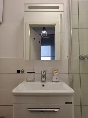 Ein Badezimmer in der Unterkunft Urban-Chic-Zentral-Bahnhof-Altstadt-W2