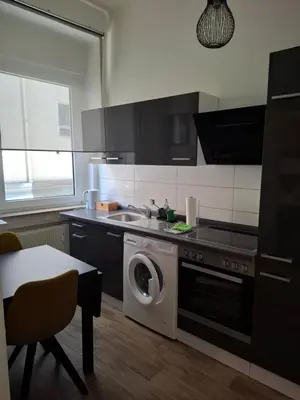 Küche/Küchenzeile in der Unterkunft Urban-Chic-Zentral-Bahnhof-Altstadt-W2