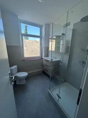 Ein Badezimmer in der Unterkunft Hostel Diana