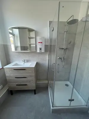 Ein Badezimmer in der Unterkunft Hostel Diana