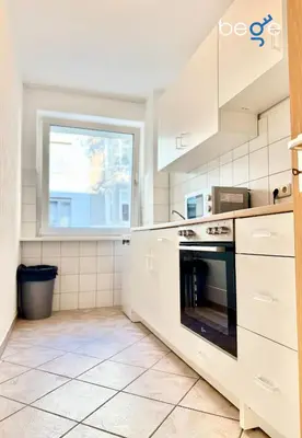 Küche/Küchenzeile in der Unterkunft BEGE APARTMENTS CityApartment