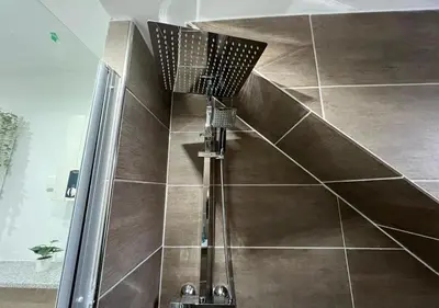Ein Badezimmer in der Unterkunft CityLoft Wlan Zentral