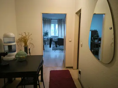 Küche/Küchenzeile in der Unterkunft 1 Zimmer Wohnung mit Küche und Bad in Dortmund Brackel