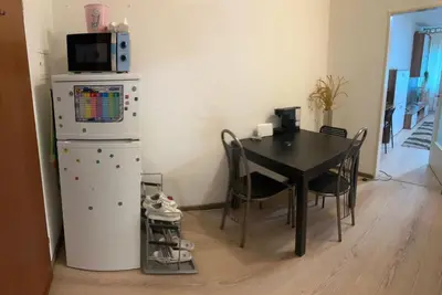 Küche/Küchenzeile in der Unterkunft 1 Zimmer Wohnung mit Küche und Bad in Dortmund Brackel