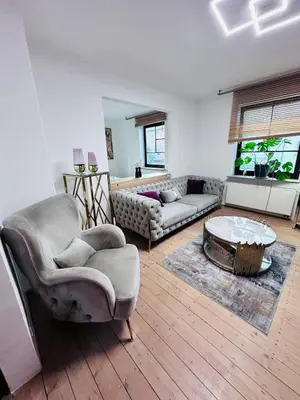 Ein Sitzbereich in der Unterkunft S-Art Living
