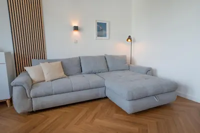Ein Sitzbereich in der Unterkunft TANIC Central Loft Main Station