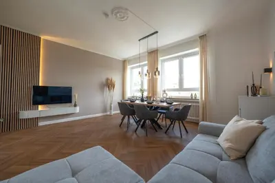 TV/Unterhaltungsangebot in der Unterkunft TANIC Central Loft Main Station