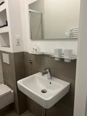 Ein Badezimmer in der Unterkunft Top-Apartment in perfekter Lage