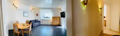 TV/Unterhaltungsangebot in der Unterkunft Großzügige Wohnung mit großem Wohnzimmer im Zentrum von Hagen