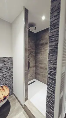 Ein Badezimmer in der Unterkunft Hühnerstall nahe Düsseldorf
