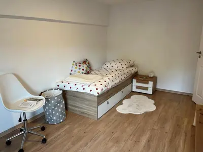 Ein Sitzbereich in der Unterkunft NEU! Moderne FeWo in Bönen