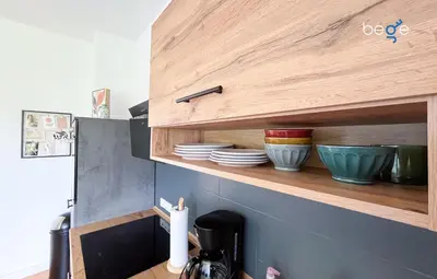 Küche/Küchenzeile in der Unterkunft BEGE APARTMENTS EasyStay