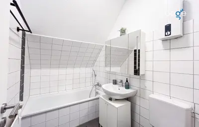 Ein Badezimmer in der Unterkunft BEGE APARTMENTS EasyStay