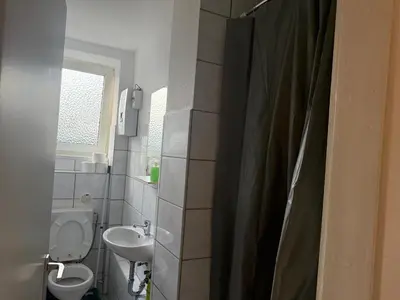 Ein Badezimmer in der Unterkunft K&K Unterkunft Gelsenkirchen