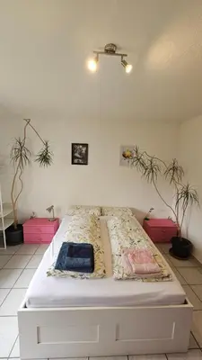 Ein Bett oder Betten in einem Zimmer der Unterkunft Holiday Everyday - Urlaubsparadies mit 2 Fahrrädern