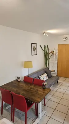 Ein Sitzbereich in der Unterkunft Holiday Everyday - Urlaubsparadies mit 2 Fahrrädern
