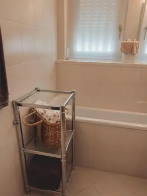 Ein Badezimmer in der Unterkunft Großzügiges Einfamilienhaus mit viel Garten