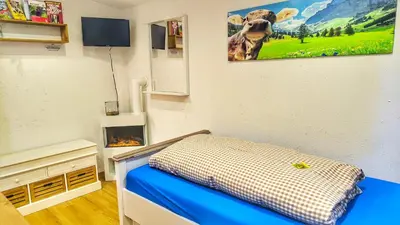 Ein Bett oder Betten in einem Zimmer der Unterkunft STUGA bei GRETA