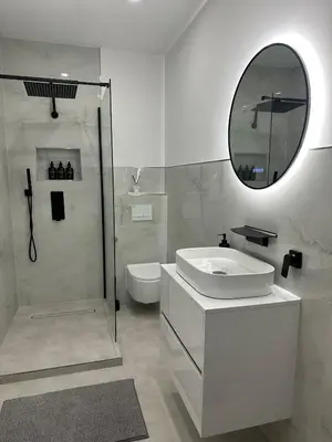 Ein Badezimmer in der Unterkunft Modernes Apartment Nähe Cologne und Düsseldorf