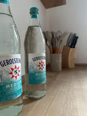 Getränke in der Unterkunft FeWo auf dem Kettwiger Bögel