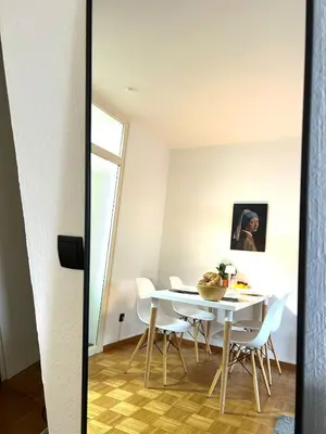 Grundriss der Unterkunft Japandi-Style in Dortmund mit Stellplatz, Balkon