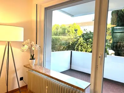 Grundriss der Unterkunft Japandi-Style in Dortmund mit Stellplatz, Balkon