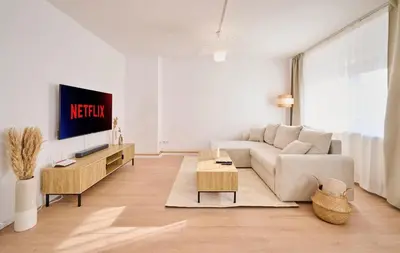 TV/Unterhaltungsangebot in der Unterkunft Goodliving Apartment City Residenz