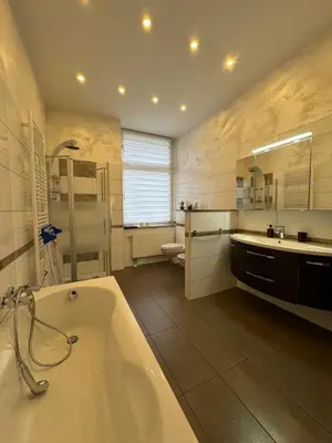 Ein Badezimmer in der Unterkunft Apartement Rustica - MODERN NEST APARTEMENTS