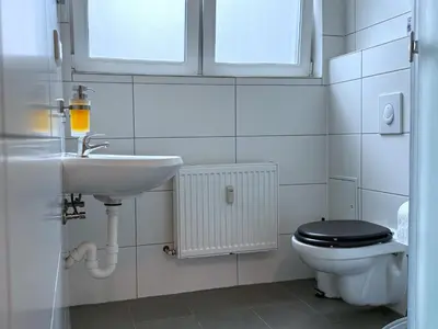 Ein Badezimmer in der Unterkunft Ring-Apartments Kompakt - Gelsenkirchen Zentrum
