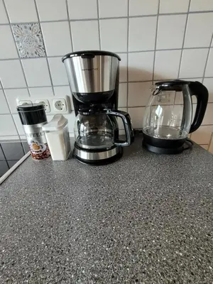 Kaffee-/Teezubehör in der Unterkunft Nähe Dortmund, geräumige Unterkunft in Castrop-Rauxel mit top Verkehrsanbindung