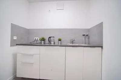 Küche/Küchenzeile in der Unterkunft Casa Dortmund